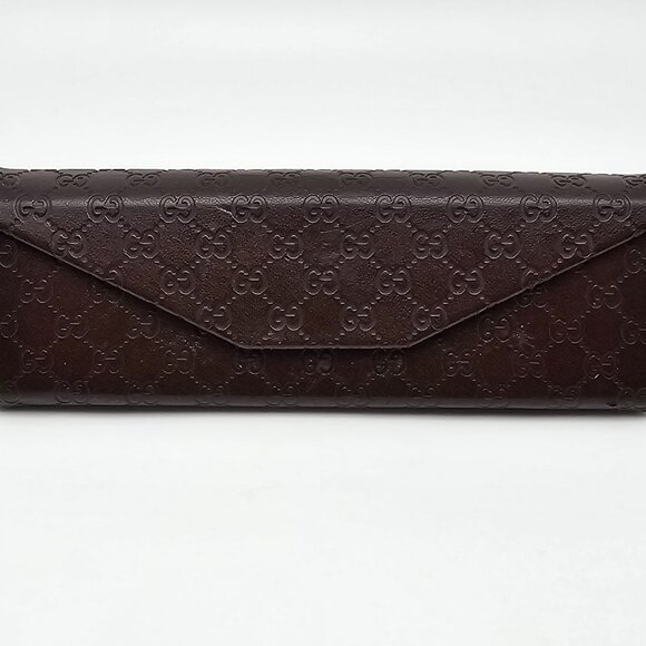 Gucci GG3607 7EH Brown Red Yellow Gold Eyeglasses Frame w/ Case Italy 52-15-140 - Picture 16 of 16